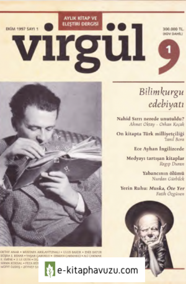 Virgül Aylık Kitap Ve Eleştiri Dergisi - Sayı 01 - Ekim 1997
