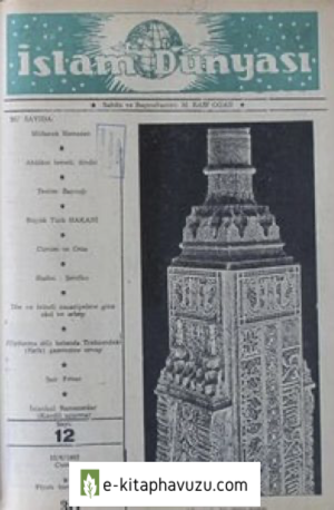 İslam Dünyası M.raif Ogan - Sayı 12 13 Haziran 1952