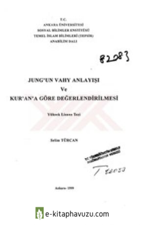 Selim Turkcan - Jung'un Vahy Anlayisi