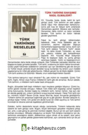 Türk Tarihinde Meseleler