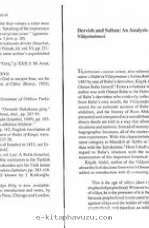 Dervish And Sultan An Analiysis Of The Otman Baba Vilayetnamesi