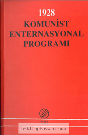 Komintern Programı 1928 - İnter Yayınları