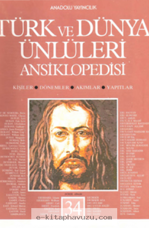 Türk Ve Dünya Ünlüleri Ansiklopedisi 34 kiabı indir