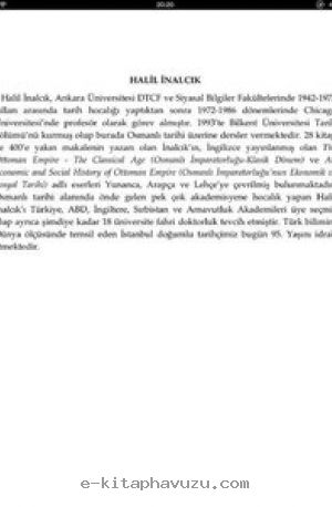 Halil İnalcık - Osmanlılar
