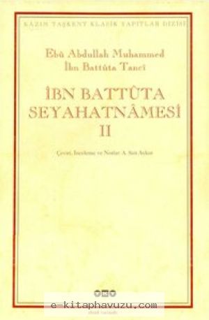 İbn Battuta - Seyahatname Cilt 2 kiabı indir